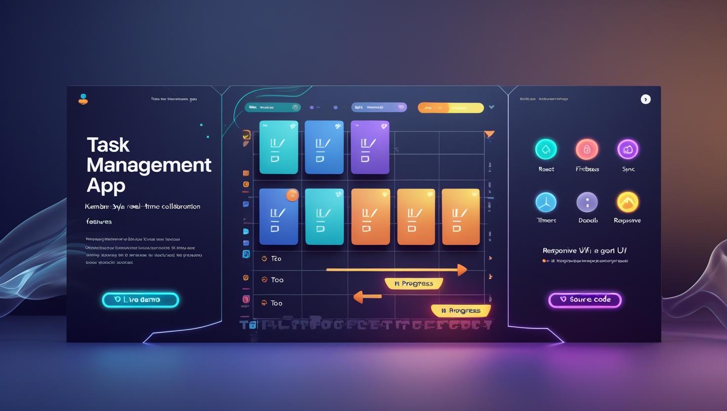 Task management application interface with drag-and-drop functionality
